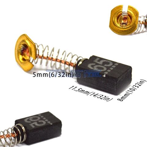 604 321 910 Carbon Brushes For Bosches Drill Belt Sander Impact