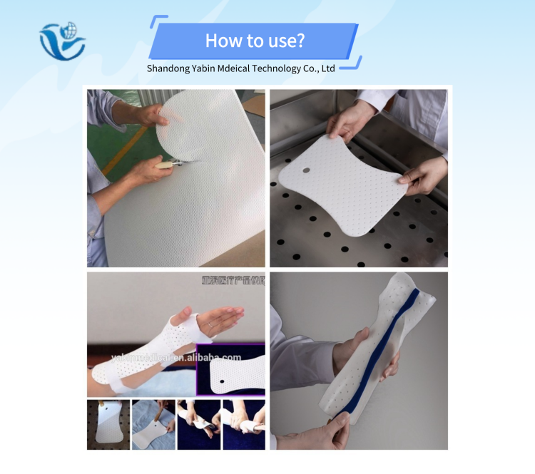 Low-Temperature Thermoplastic Sheet (LTTP) Physical Rehabilitation