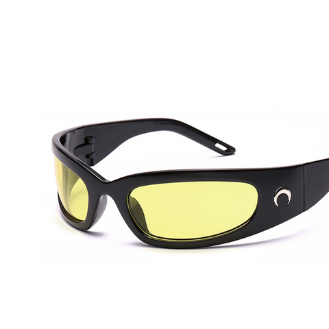 Trendy Millennium Sport Y2k Sunglasses Women Moon Sun Glasses