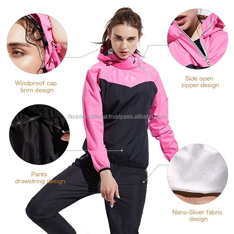 Light Weight Comfortable Gym Workout Waterproof Fabric Sauna Sweat Suit -  Explore Pakistan Wholesale New Selling Sauna Sweat Suits and Customized  Sauna Sweat Suits, Comfortable Sauna Sweat Suits, Sauna Suits