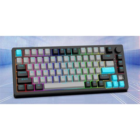Ousaid Dk82 Gaming Mechanical Keyboard 2.4g/wired/bt Rgb