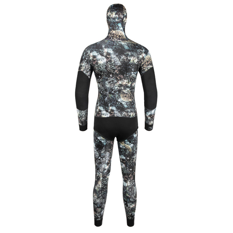 Men Open Cell Wetsuit 3MM Diving 2pc Spearfishing Free Dive