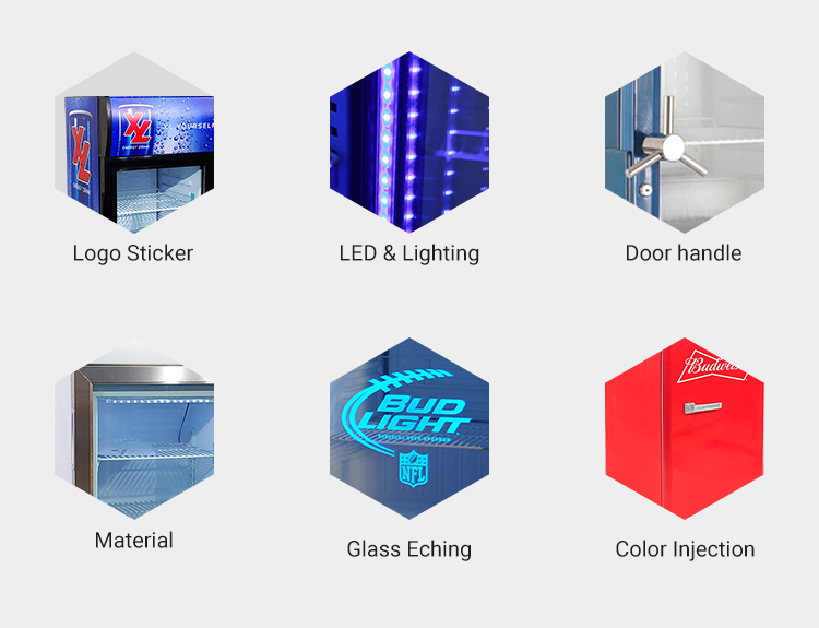 Meisda 52liter Wholesale Compressor Mini Design Commercial Display