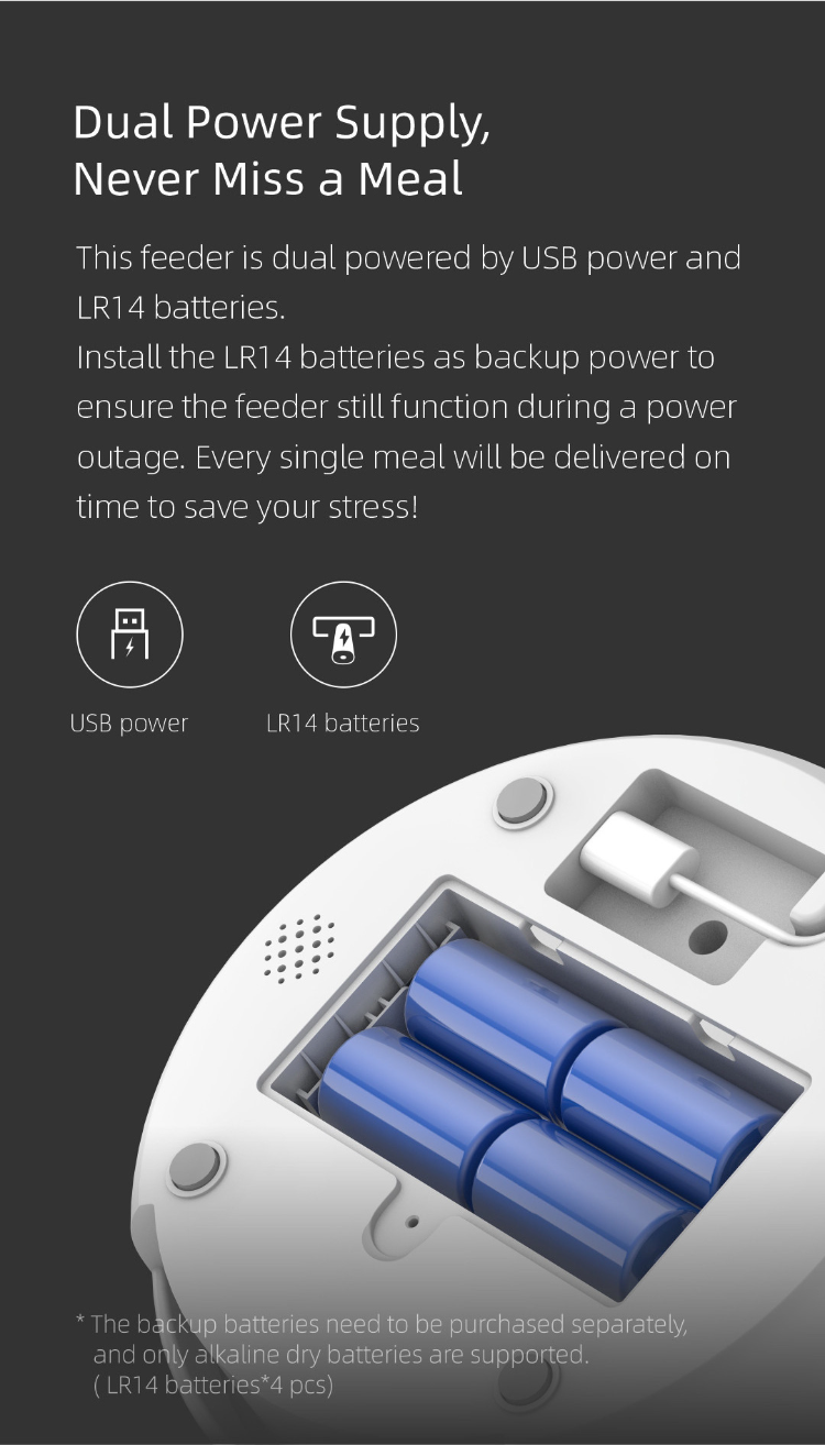 Buy Wholesale Mini Automatic Microchip Pet Feeder With Builtin Smart