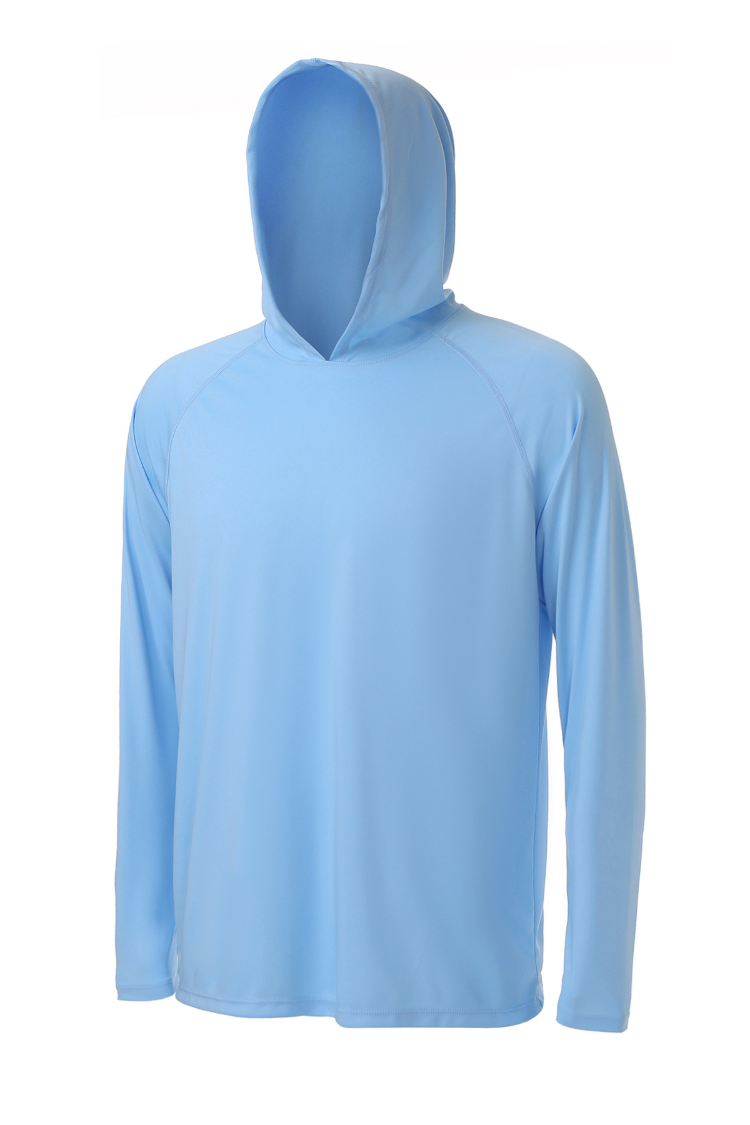 Ts1929 Men's Upf 50+ Sun Protection Hoodie Outdoor T-shirts Long Sleeve  Climbing Running Fishing Athletic Uv Shirts - Buy China Wholesale Fishing T  Shirts Long Sleeve $2.8