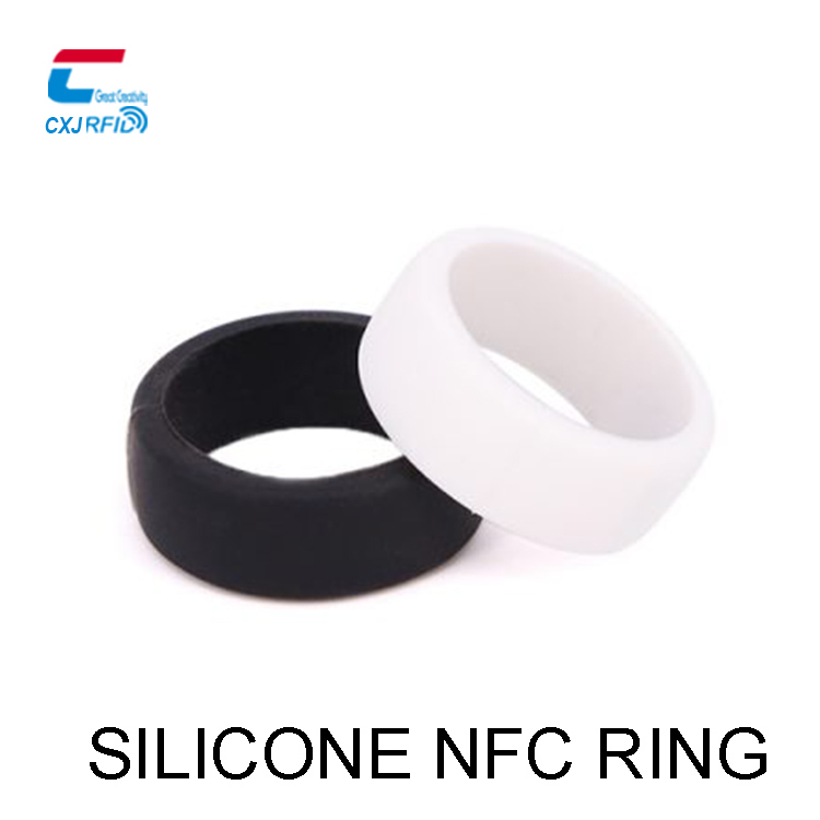 Customized wholesale hot selling RFID smart payment social media sharing NFC  ring