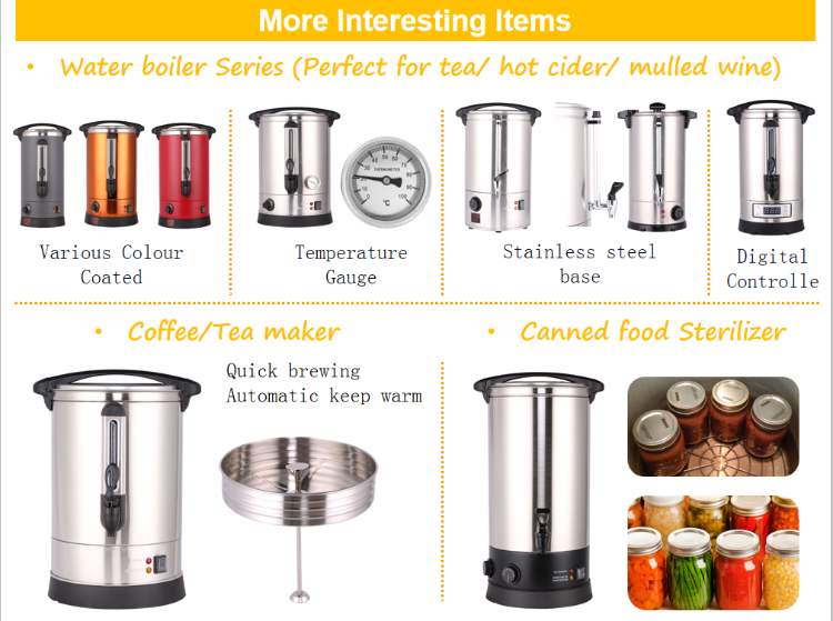 Buy Wholesale China Custom Color Kitchen Equipment Best Water Boiler