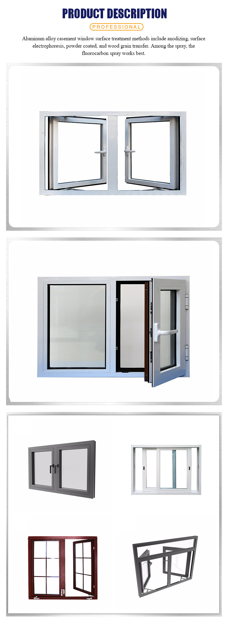 Buy Wholesale China Latest Window Designs Custom Windows Factory ...