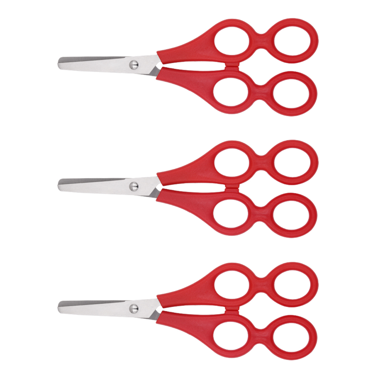 6 Inch Four Holes Stainless Steel Parentchild Scissors Children's