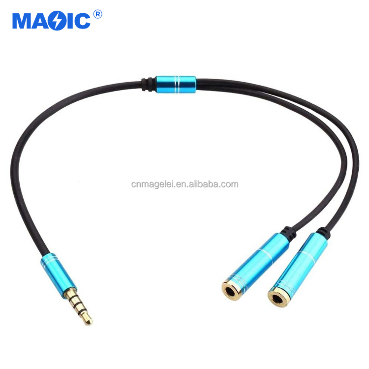 Buy Wholesale China Wholesale Male To Dual Female Headphone Splitter 2