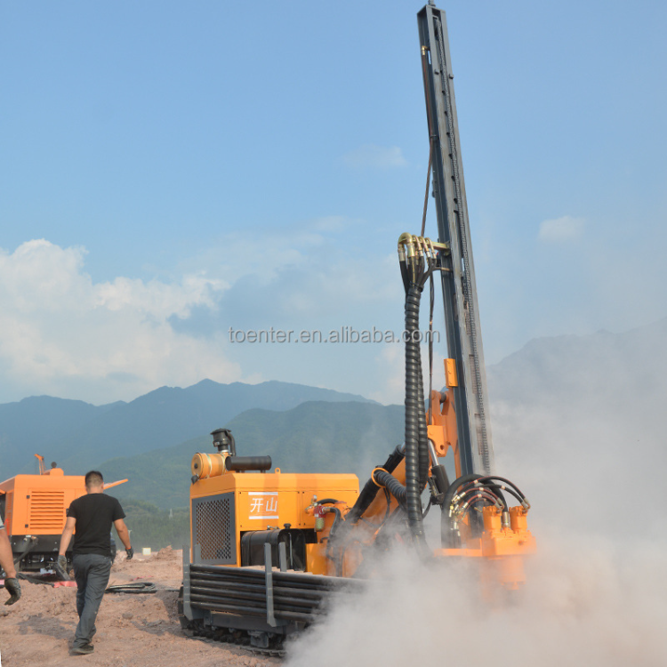 Crawler Blast Hole Drill Rig For Mining Hydraulic Rock Drilling Rig ...