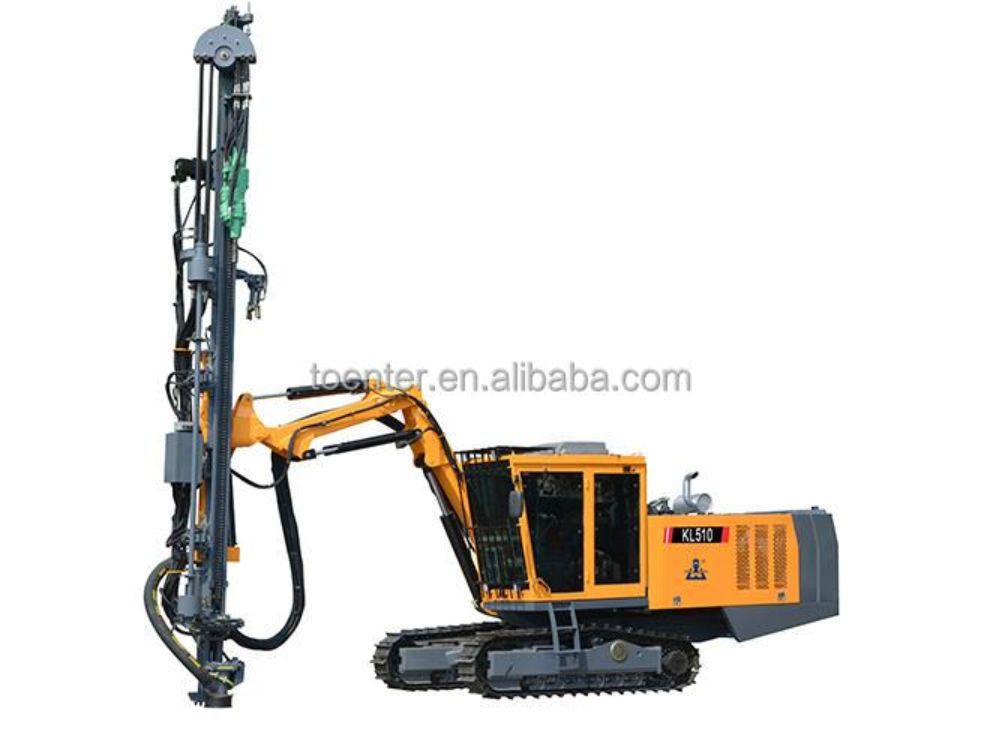 Crawler Blast Hole Drill Rig For Mining Hydraulic Rock Drilling Rig ...
