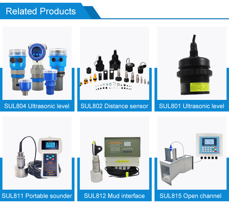 Sul802 Liquid Water Level Small Non Contact Fluid Level Sensor Pnp Ultrasonic Sensor Distance 4732