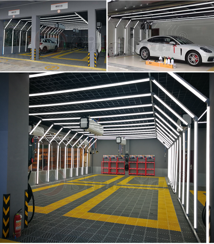 Sge1011 Customized Car Detailing Led Light Tunnel With The One-step  Installation For The Car Detailing And Car Polishing Lights $853 -  Wholesale China Car Sheet Metal Station Led Lights at factory prices