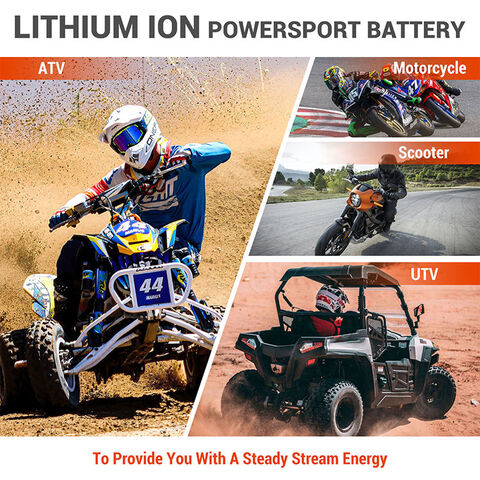 LiFePO4 12v 4Ah Lithium Battery for Motorcycle/ Lawn Mower/ ATV