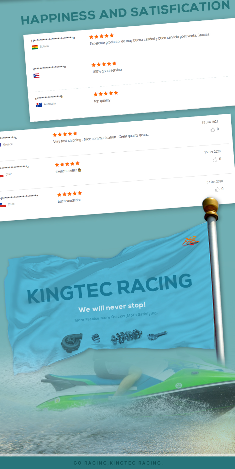 Kingtec Racing Skijet Supercharger Upgraded Rebuild Kit Turbo For Jet ...