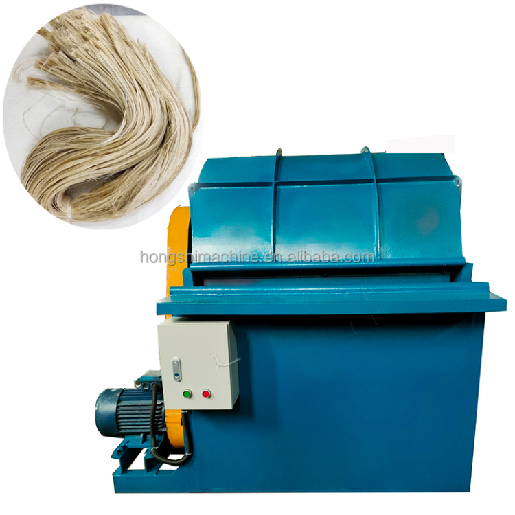 Semi Automatic Sisal Fiber Brushing Machine / Banana Stem Fiber