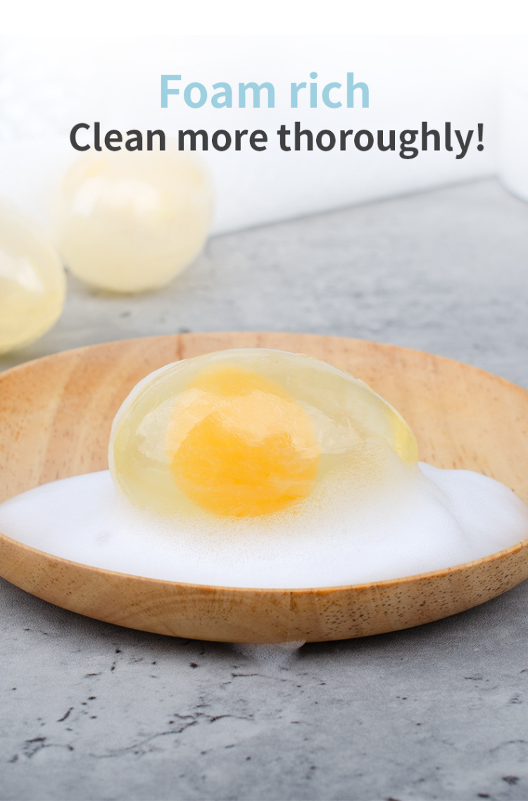 Savon Éclaircissant EGG YOLK - Anti-imperfections, Taches Et Acné - 150ml Avec Vitamine Et Jaune D'œuf