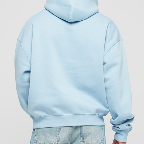 Heavy Baby Blue Basic Hoodie