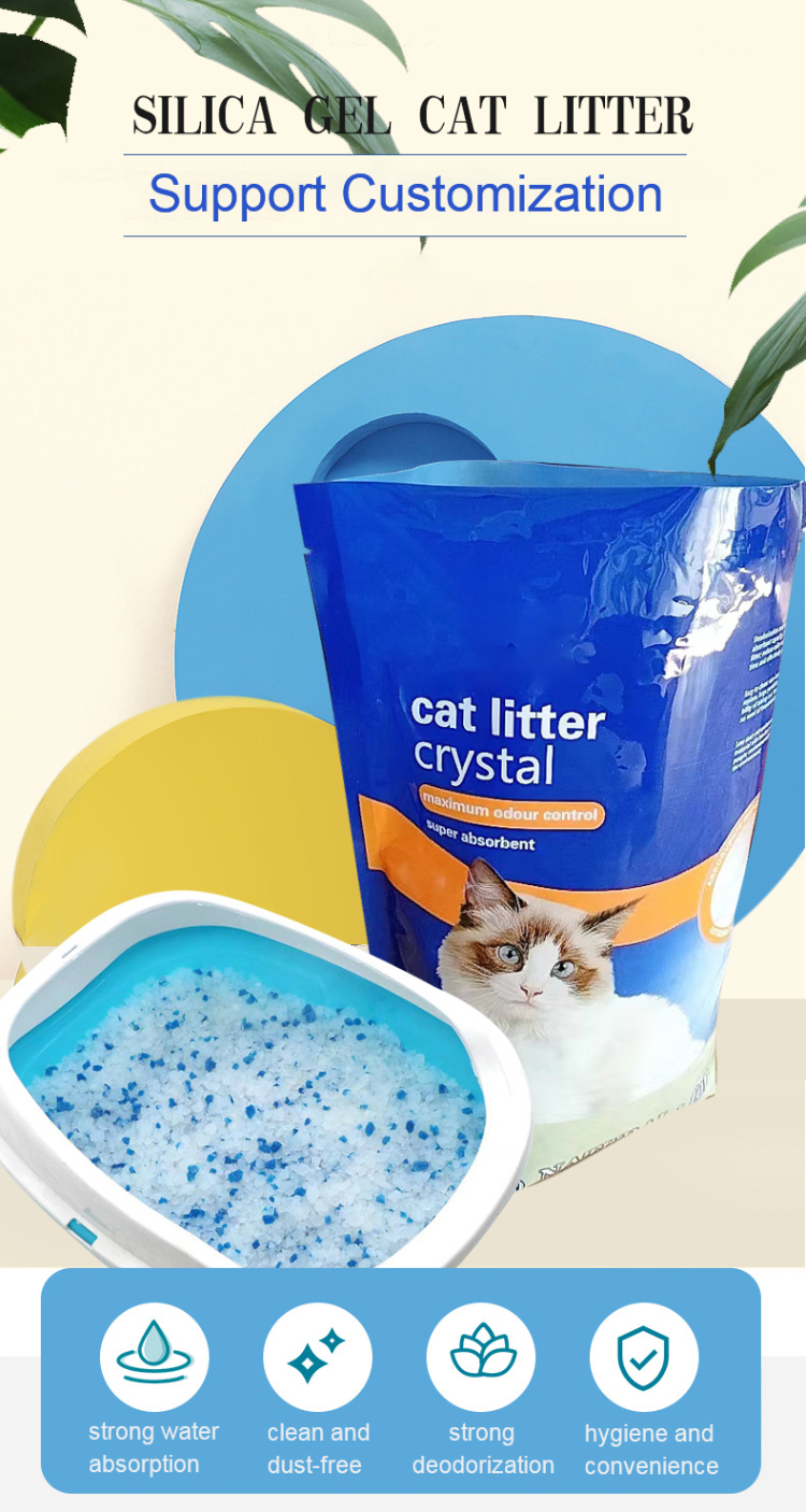 Buy Wholesale China 33.8l Silica Gel Sand Flier Clean 97+3 Silica Cat