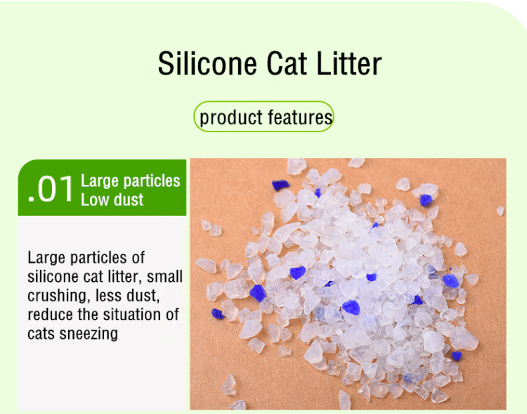 Buy Wholesale China 33.8l Silica Gel Sand Flier Clean 97+3 Silica Cat