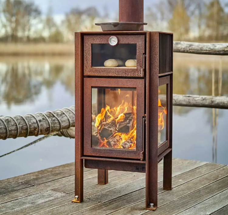 Forced Air Outdoor Wood Furnace Outdoor Wood Burning Small Forced
