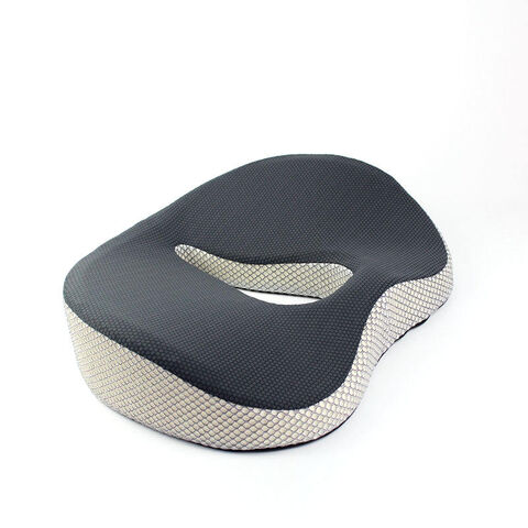 Travel Car Back Cushion Coccyx Orthopedic Memory Foam Massage Seat