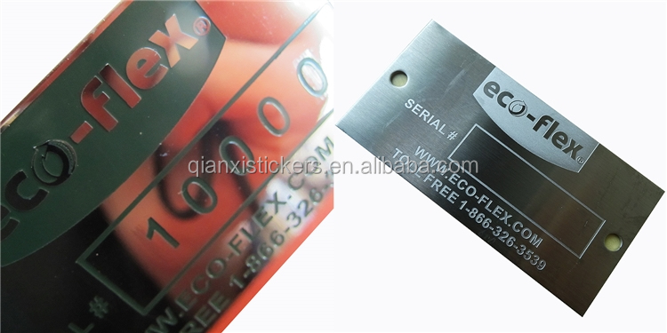 Custom Stainless Steel Label Metal Barcode Logo Tags - China Wholesale ...
