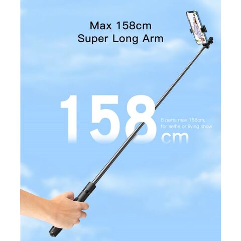 YESIDO SF13 2-in-1 Max 158cm Telescopic Wireless Bluetooth Selfie Stick  Tripod Stand Wholesale