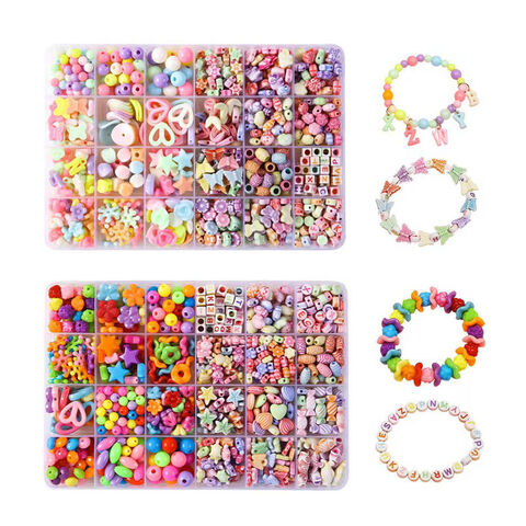 Bracelet Making Kit, Girl Cute Bracelet Necklace Jewelry Making Kit