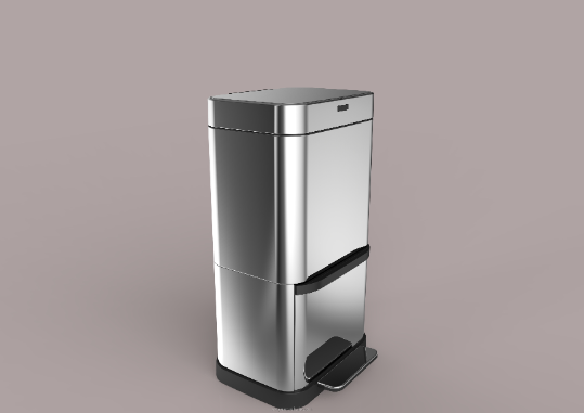 2023 Rectangle Sensor Dustbin/70l Office Smart Dustbin/induction And ...