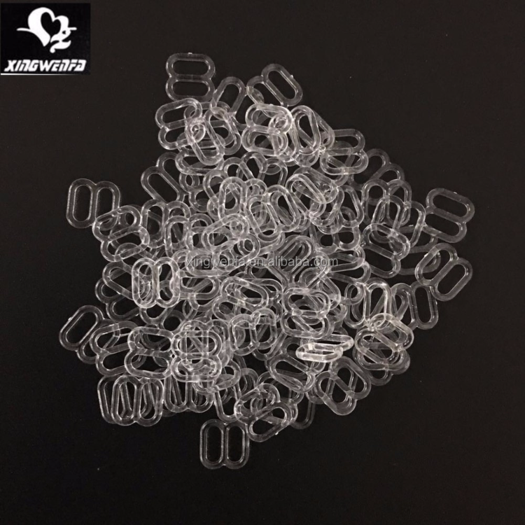 High Quality 10mm Transparent Plastic Bra Strap Clear Adjuster  Sliderpopular - Explore China Wholesale Clear Ring And Slider and Bra Ring  And Slider, 10mm Ring Bra Strap Adjuster, Underwear Accessories