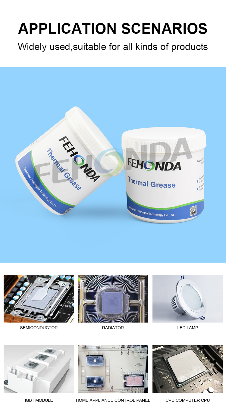 Extreme Performance 3w 6w 8w Silicone Thermal Paste Compound Grease For ...