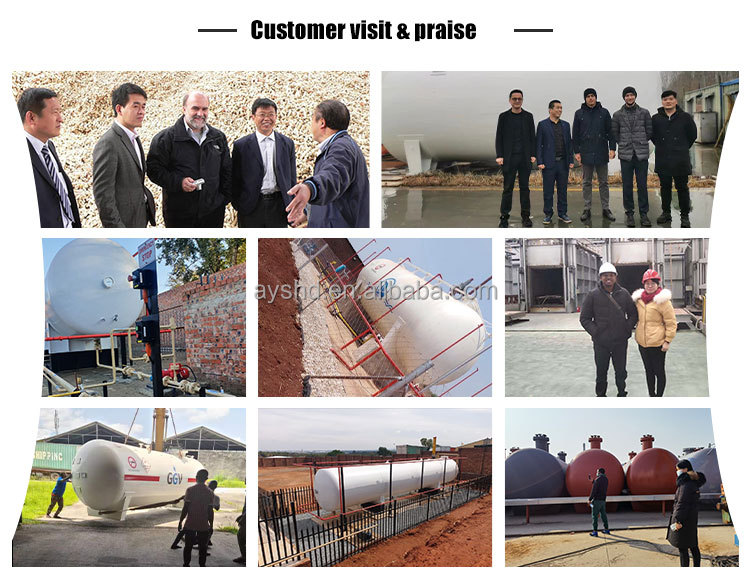 Buy Wholesale China Propane Filling Gas Car External Skid Storage Tanks