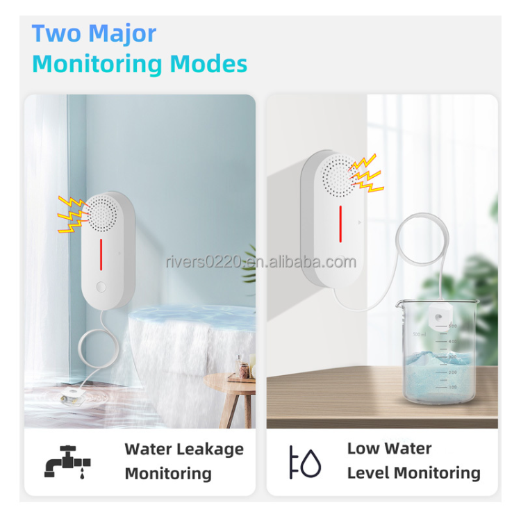 Buy Wholesale China Wifi Smart Water Leak Alarm Water Leakage Detector ...