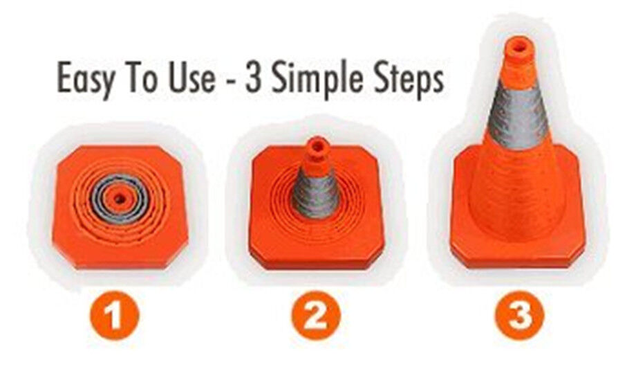 Buy Wholesale China Wholesale 42cm Traffic Safety Cones With Reflective