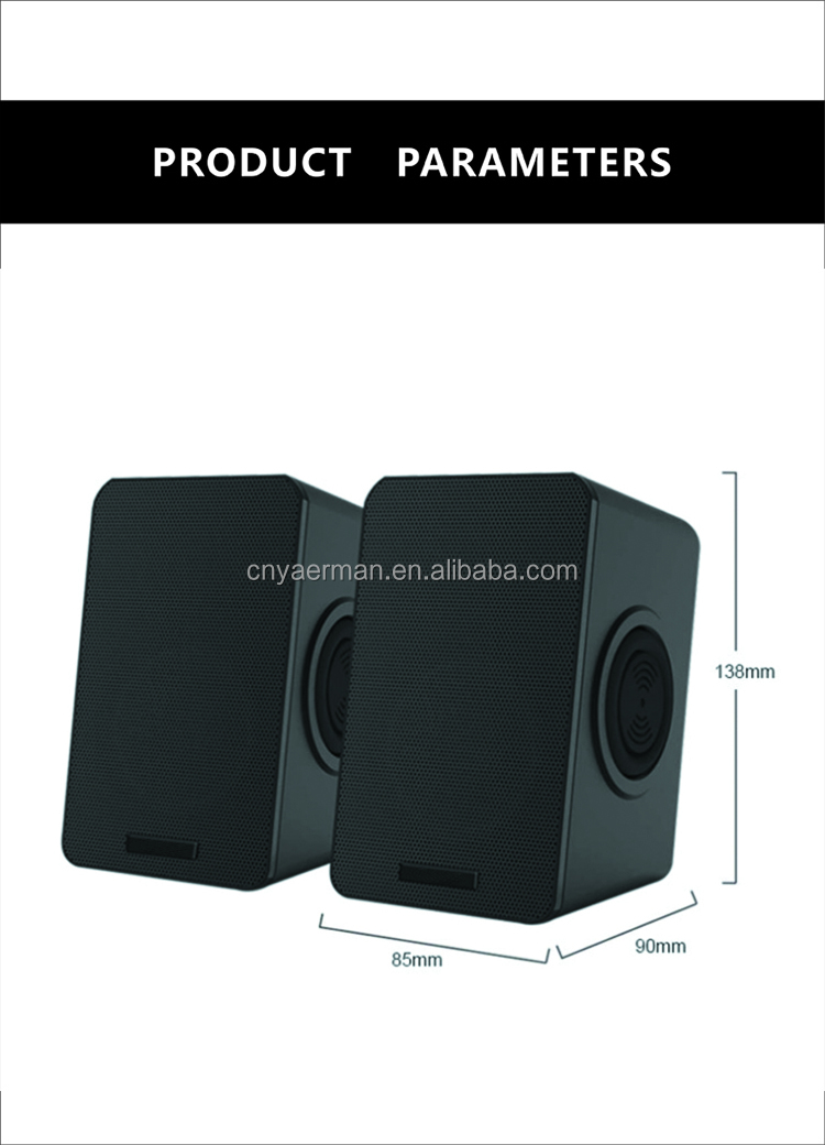 Buy Wholesale China Hot Creative 2.0 Usb Powered Wired Pc Speaker