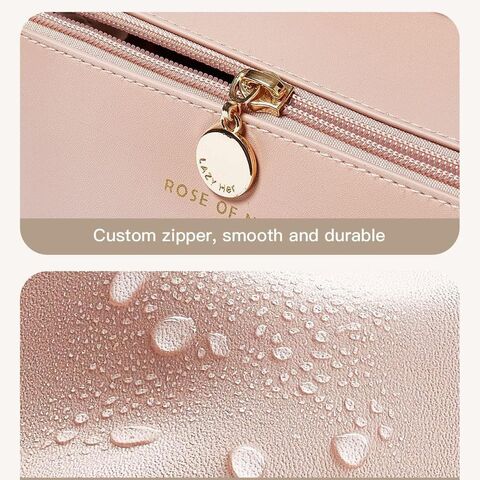 Clear Cute Toiletry Bag Transparent Small Makeup Bag Customized Pink Make  up Bags for Women - China PVC Bag and Cosmetic Bags price