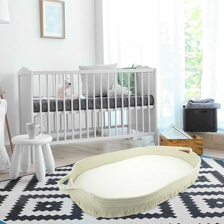 Buy Wholesale China Baby Changing Basket With Pad And Safety Straps