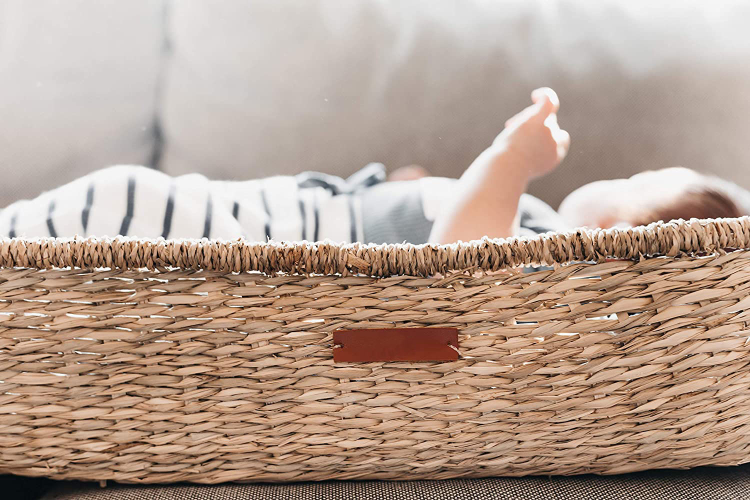 Buy Wholesale China Vietnamese Handwoven Seagrass Basket Changing Table