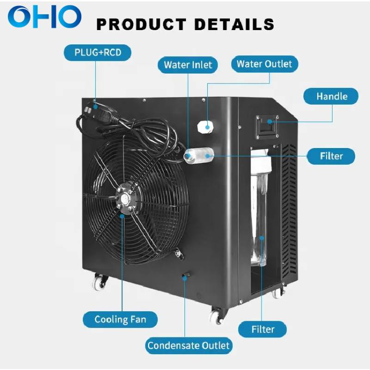 Oho Cheap Water Chiller For Ice Bath Tub Cold Plunge Cooler Equipment