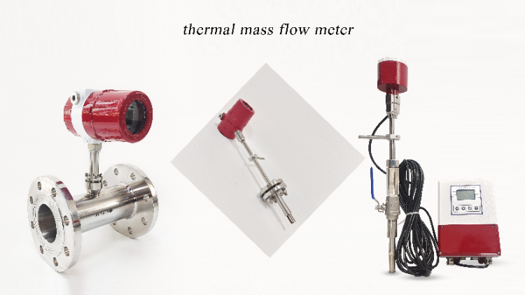 Widely Flow Range Digital Rs485 Insertion Type Thermal Mass Gas Air ...