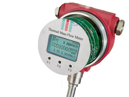 Widely Flow Range Digital Rs485 Insertion Type Thermal Mass Gas Air ...