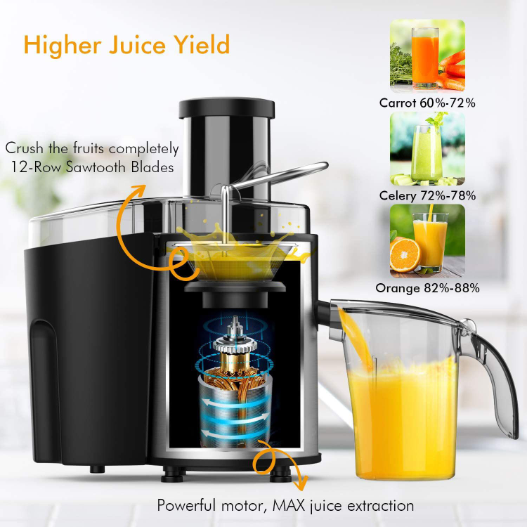 Electric Juicer Blender Fruit Squeezer Carrot Juice Extractor Machine  Centrifugal Juicer For Household, Electric Juicer Fruit Squeezer, Blender  Juicer, Juicers - Buy China Wholesale Juice Extractor Juicers $16.8