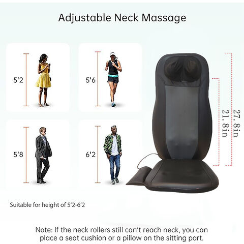 Massage Chair Naipo Cojin Masajeador Opiniones Masaje Profundo Asiento De  Masaje Naipo Masajeador De Espalda Con
