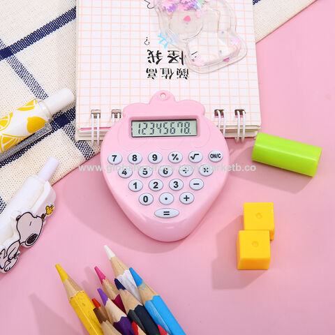  Mini Calculator, Mini Portable Cute Cookies Style Key Chain  Calculator Candy Color Pocket Calculator for Keyring Decoration() : Office  Products