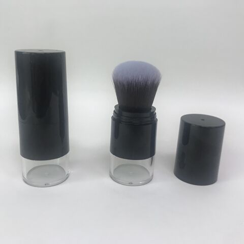 Travel Beauty Makeup Tool Loose Powder Container With Puff/Brush Mirror  Empty Powder Case Bottle Box Makeup Jar Refillable