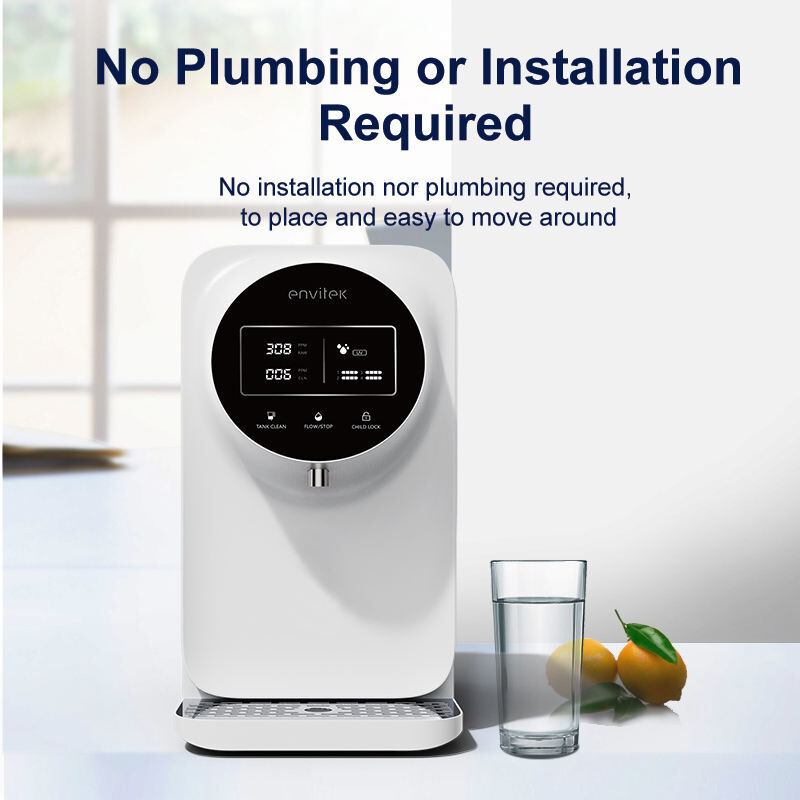 Ecoviva Filtre à Eau à Osmose Inverse De Comptoir, Purification RO à 7