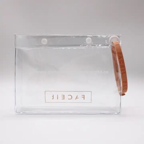 Clarity Pouch Small - Small Transparent Makeup Bag | Truffle Toffee - Nylon / Small