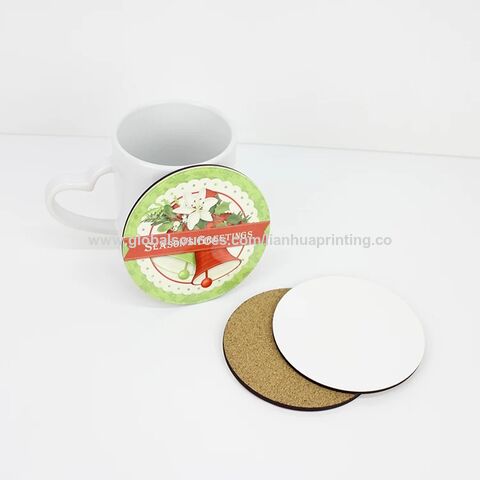 Wholesale Sublimation Blanks Coffee Drink Coaster Water Absorbent  Sublimation Ceramic Coaster with Cork Back Coasters for Custom - China  Sublimation Coaster and Blank Coaster price
